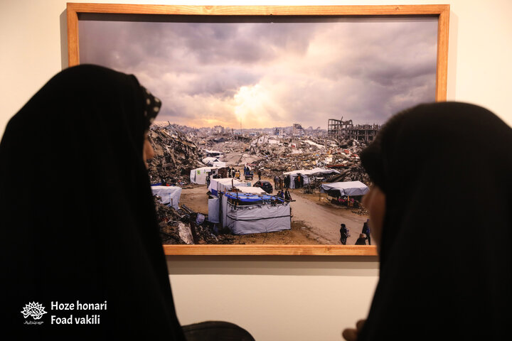 نمایشگاه عکس «آنچه دیده نشد!» در موزه هنرهای معاصر فلسطین افتتاح شد