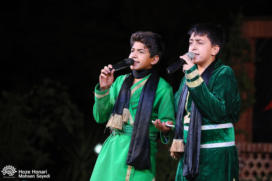 گزارش تصویری دومین سوگواره تعزیه‌خوانی «شبیه حسین (ع)»/ مجلس «شهادت طفلان مسلم»