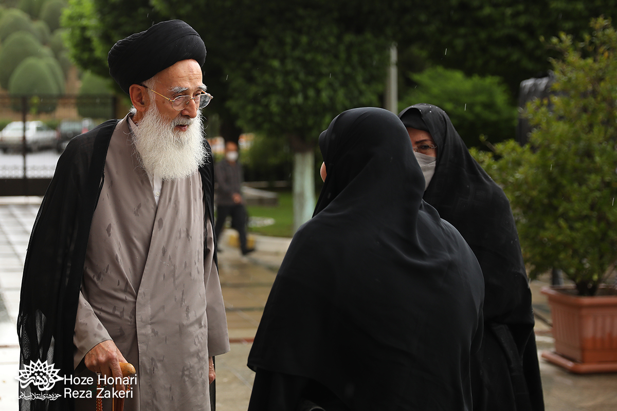 گزارش تصویری| مراسم هفتم مرحوم نادر طالب زاده در مسجد بلال سازمان صداوسیما