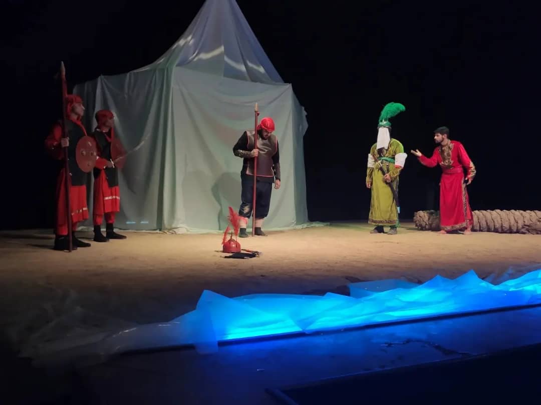 اجرای سه روز نمایش «فرات تشنه است» به مناسبت اربعین در خرم آباد