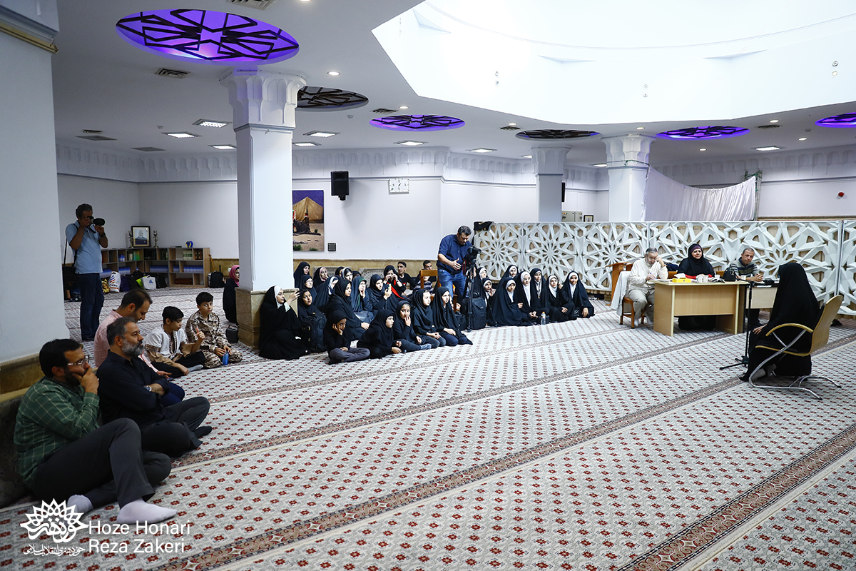 گزارش تصویری| اختتامیه آثار رویداد تئاتر بچه های مسجد هفته دفاع مقدس