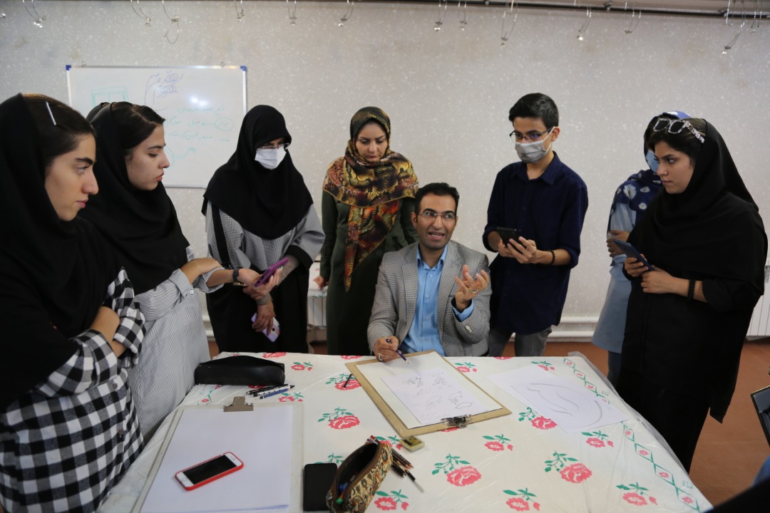 کارگاه مبانی نقاشی ایرانی در شهرکرد برگزار شد
