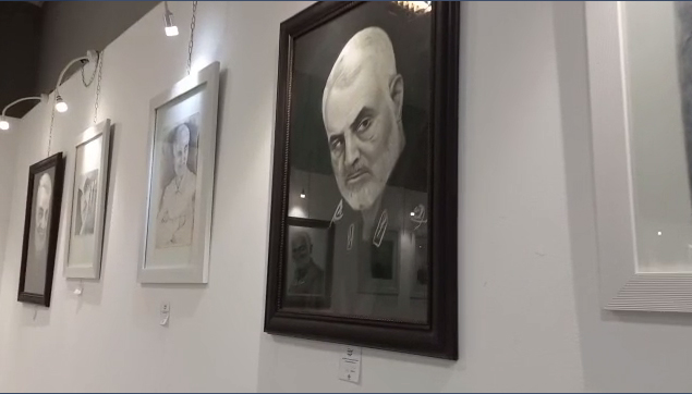 افتتاح نمایشگاه نقاشی «روایت حبیب» در بجنورد