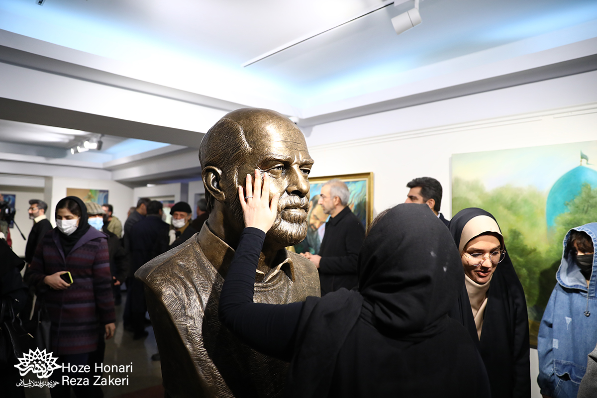 گزارش تصویری| افتتاح نمایشگاه «یاد حبیب»
