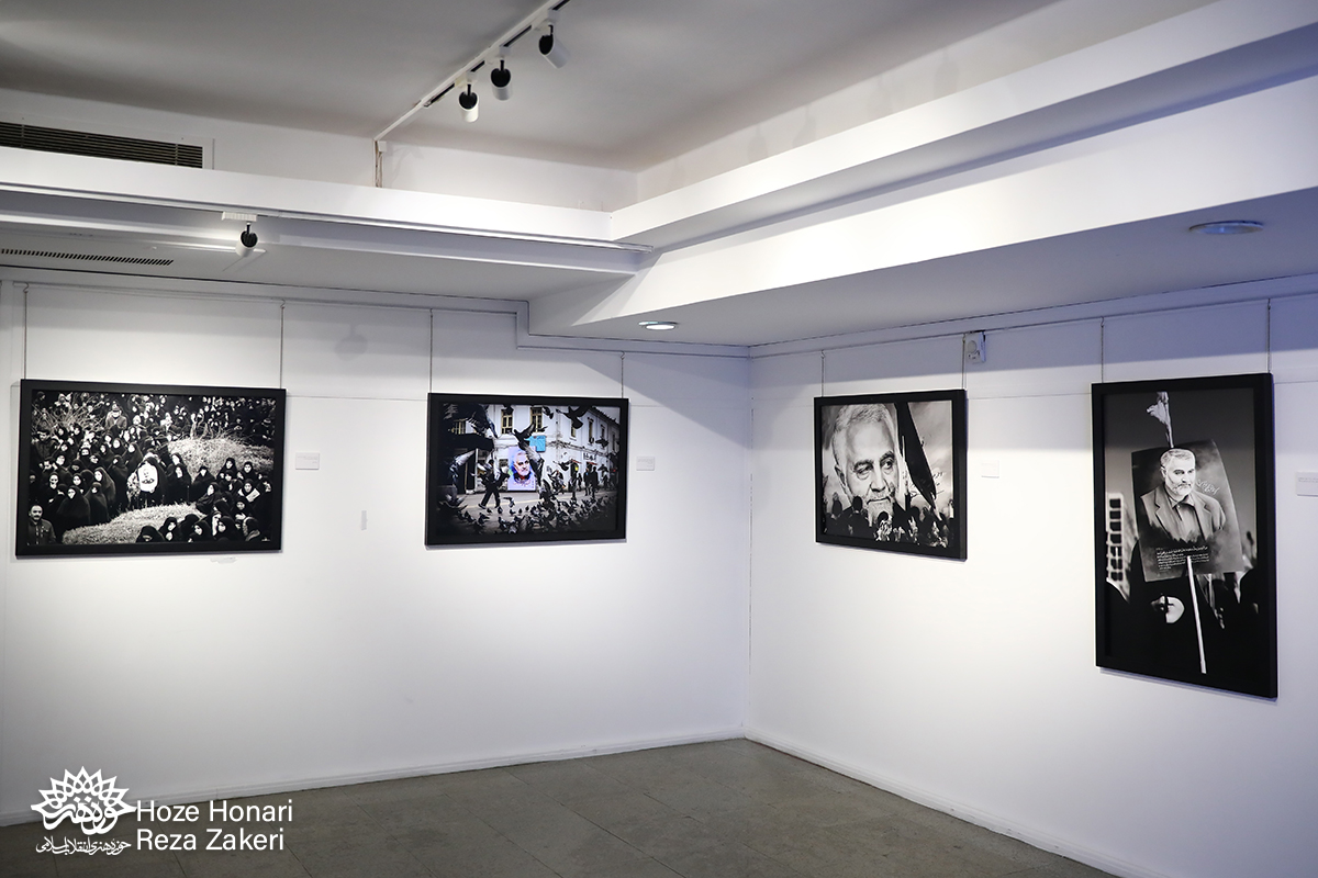 گزارش تصویری| نمایشگاه عکس «کآرام جانم می‌رود»